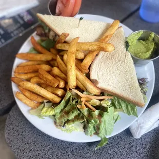 This is signature Caffe Latte Club sandwich gives a new meaning to Club... The chicken breast is grilled