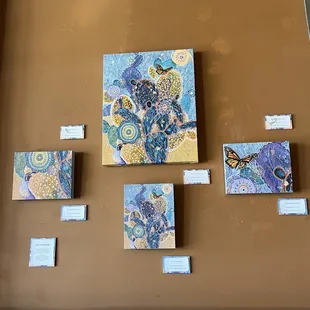Artisan art work for sale.