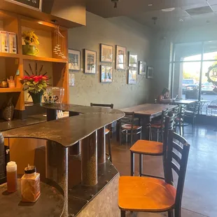 a view of a coffee shop