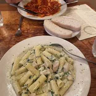 Rigatoni con Pollo alla Panna