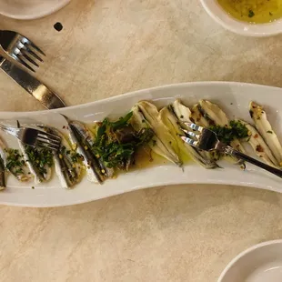 Anchovies ($13)