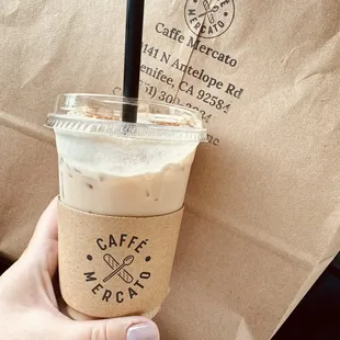 Horchata latte
