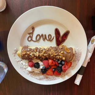 Nutella Love Crepe