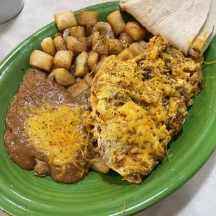 Mexican Scrambled Plate