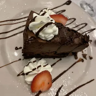 Chocolate mousse cake