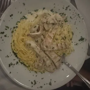 chicken fettuccine alfredo