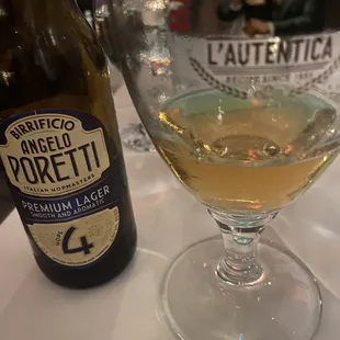 Such great Italian beer