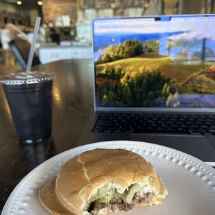 Delicious, freshly made BBQ Beef Sandwich!
