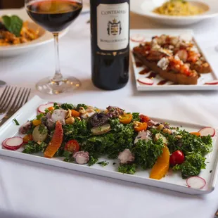 Octopus salad