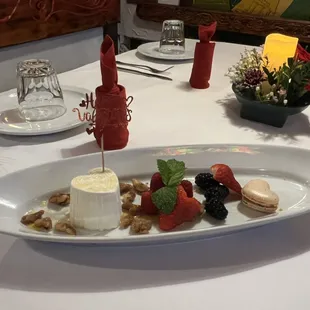 Ricotta heart shape Dolce