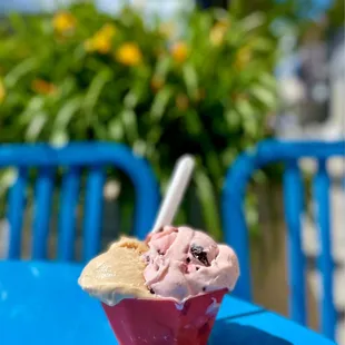 Tiramisu and Black Cherry Chip