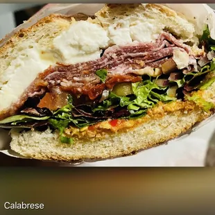 Calabrese Italian Sandwich