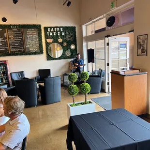 Live music for the Grand Re-Opening