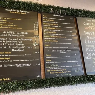 It you&apos;re wondering other foods Caffe Tazza offers, enlarge this picture and you&apos;ll find something you like.