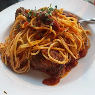 Spaghetti with Meatballs