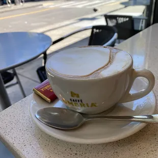 My favorite place for a cappuccino