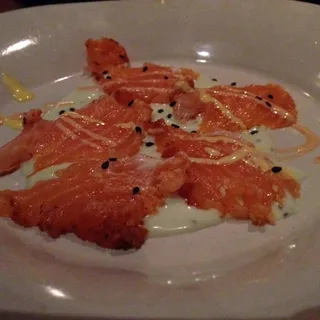 Salmon sashimi