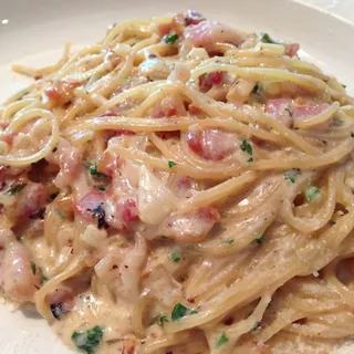 Spaghettini carbonara