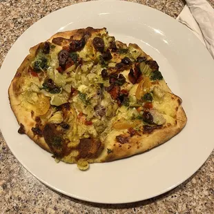 Flatbread, vegetarian