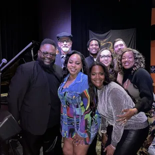 G Thomas Allen and his band from Chicago and us!