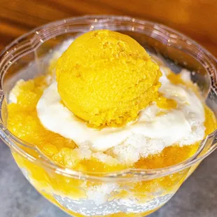 Mango Yogurt Ice