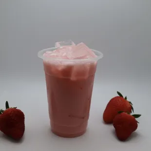 Strawberry kids drink