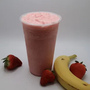 Strawberry banana smoothie