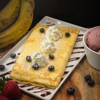 Strawberry Banana Crepe