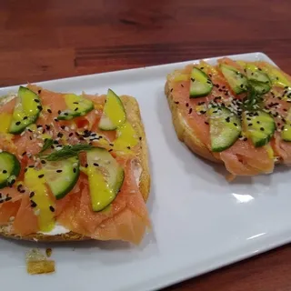 Lox Toast