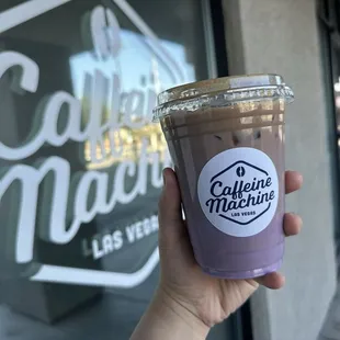 Hello Ube Latte