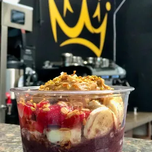 Acai bowls are delicious.