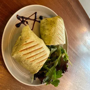 Veggie Egg Wrap