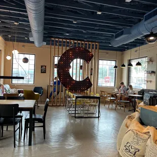Inside