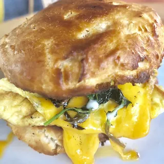 Lemon Aioli Egg Biscuits