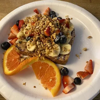 PB Banana and Berries Toast
