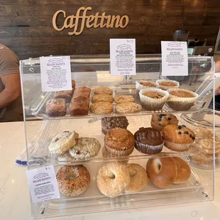 Gluten free options as well.