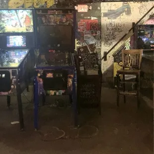 An entire room full of pinball machines