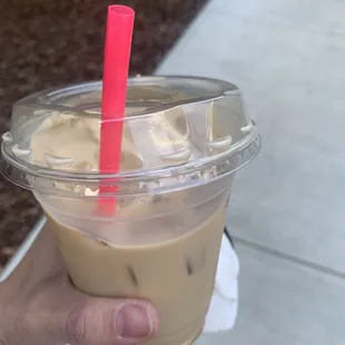 Ice white macchiato