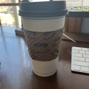 My hazelnut latte
