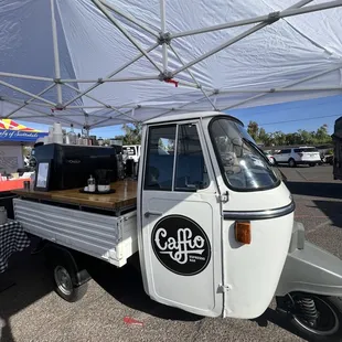 a coffee truck