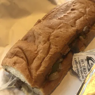 #13. Simple Philly Cheesesteak Sub