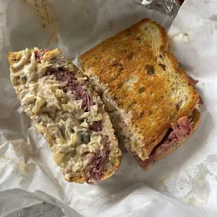 #19. Hot Reuben Sandwich