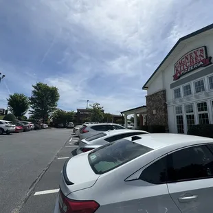 Parking lot/building signage