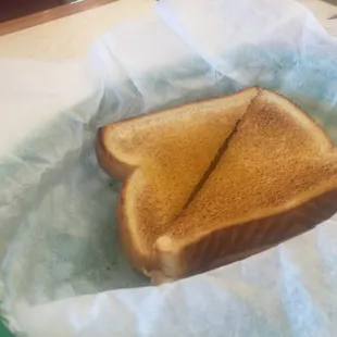Even the toast was done right.