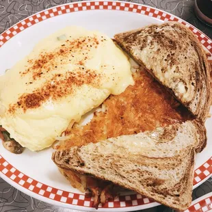 Cajun Omelet Breakfast