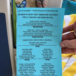 a person holding a sign