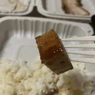 Roast Pork Belly and Rice