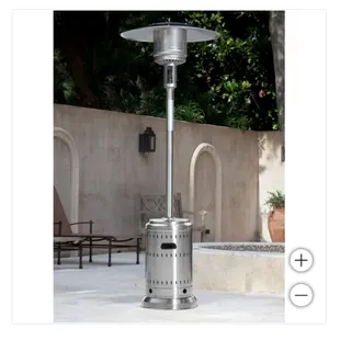 Outdoor propane heater