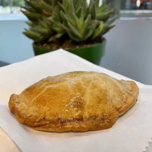 a pastry on a table