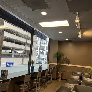 a view of the outside of the restaurant